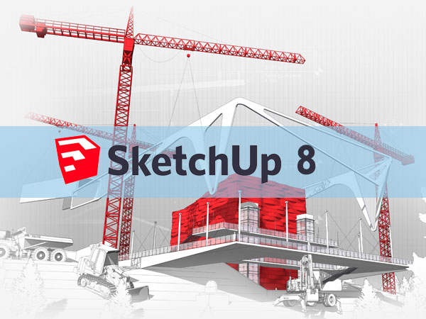 草图大师Sketchup Pro 8 32位64位繁体中文版安装教程