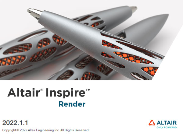 Altair Inspire Render 2022.1.1 64位简体中文版软件安装教程