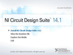 NI Circuit Design Suite 14.1 32位64位简体中文版安装教程