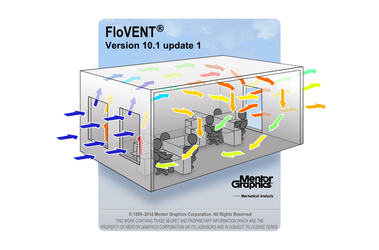 Mentor Graphics FloVENT 10.1 Update 1 32位64位英文版安装教程