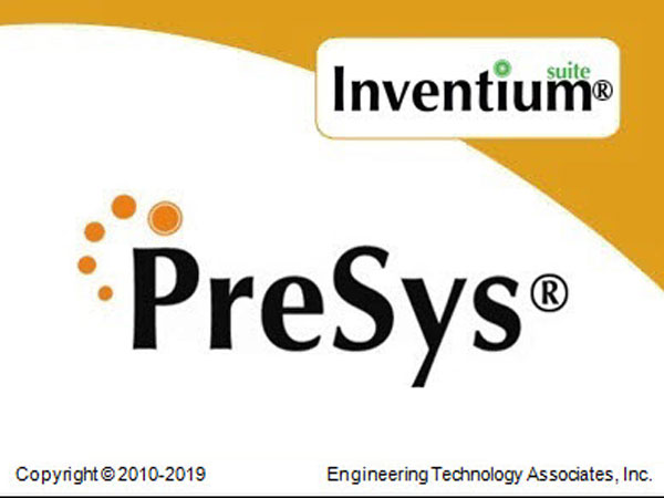 ETA Inventium PreSys 2019 R1 64位简体中文版安装教程